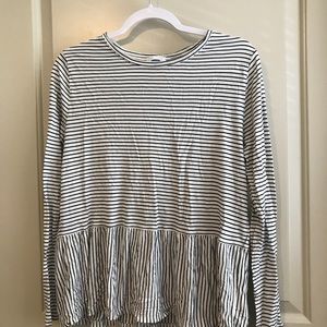 Old Navy stripe long sleeve